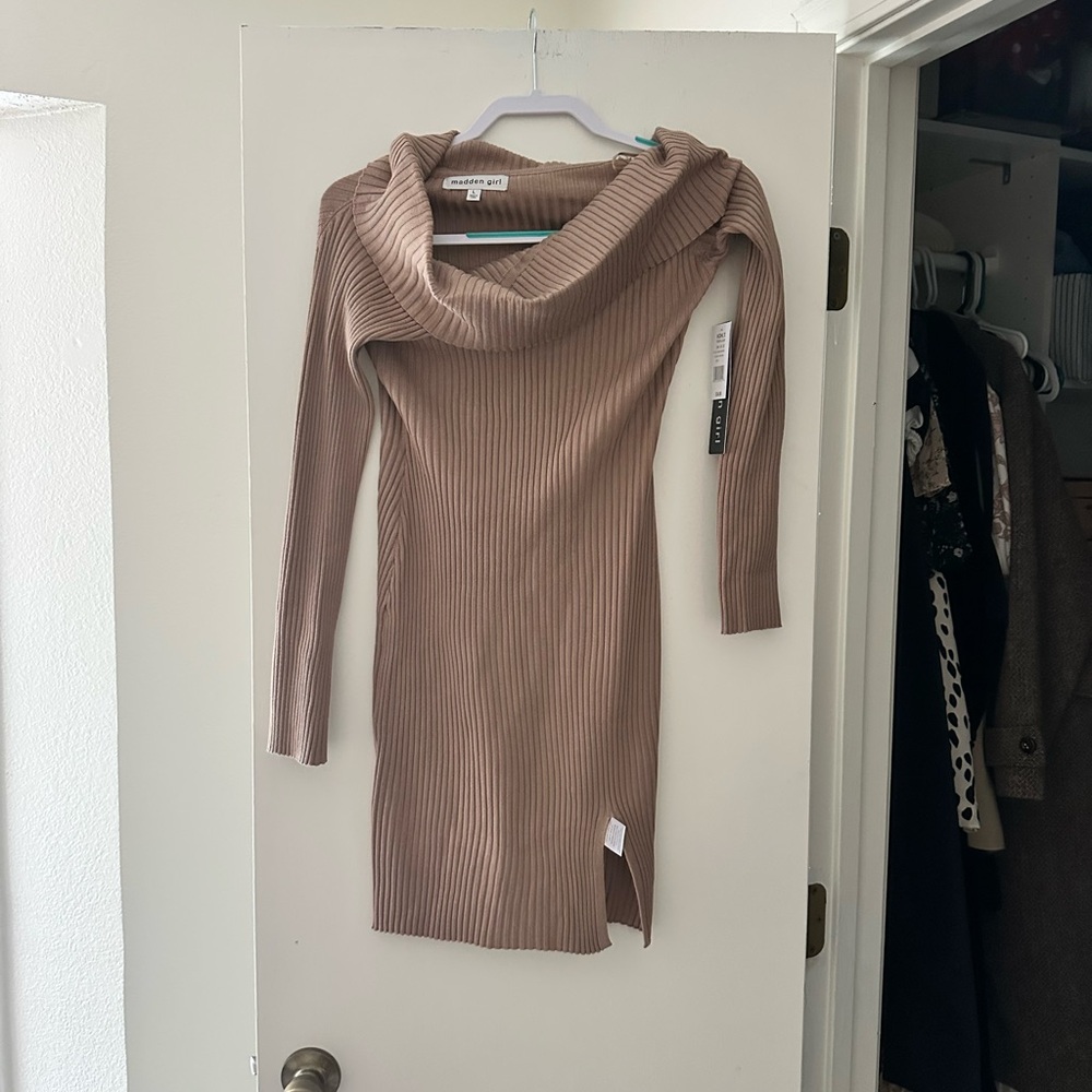 Off the shoulder dress